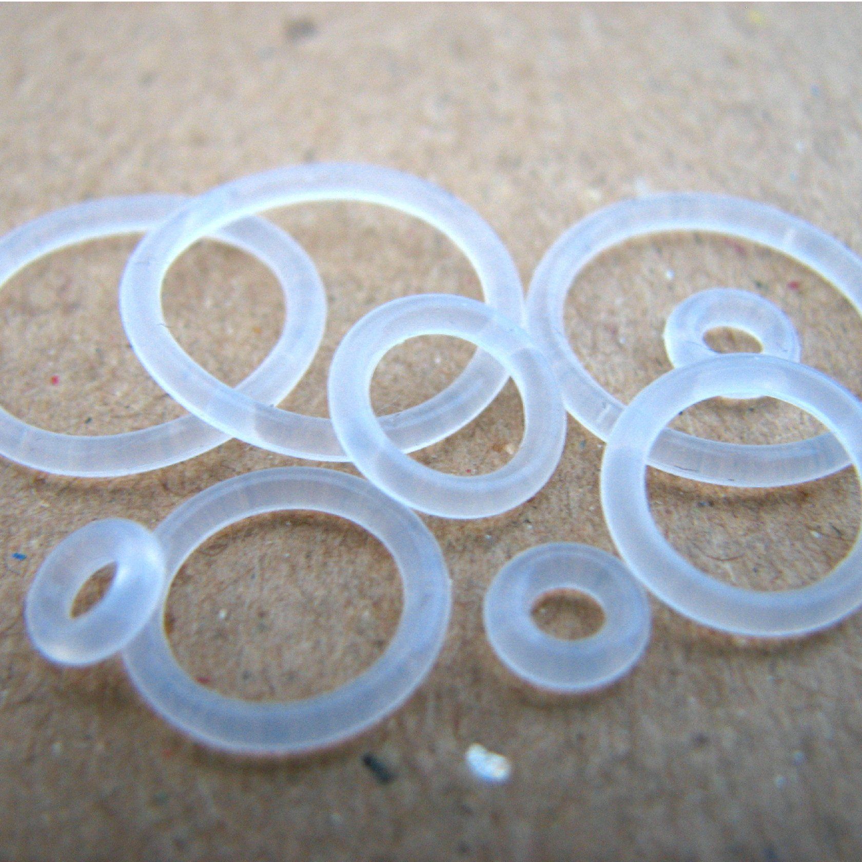 Silicone O-rings | 4 pack, jewellery, body jewellery. - Southshore Adornments 
