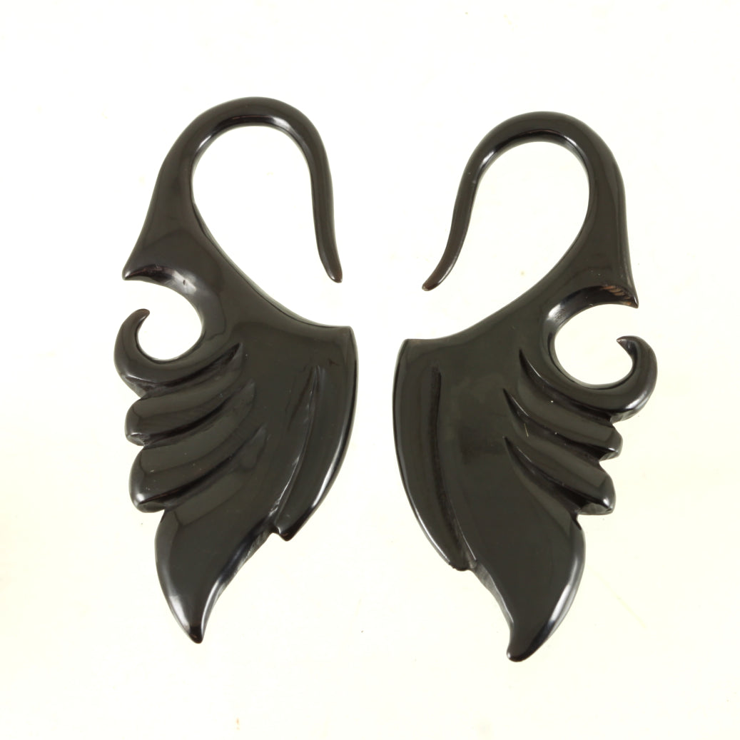 Buffalo Horn Hangies - Ornate Shield Hangers | 3mm (8g)