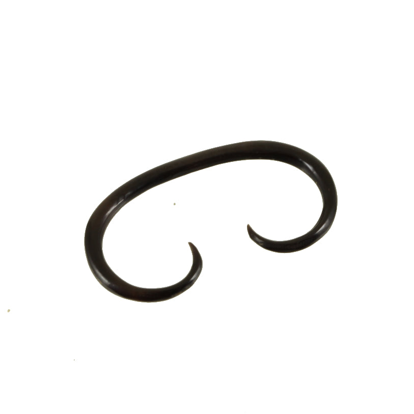 Buffalo Horn Septum Curved Tusk | 2.5mm (10G)
