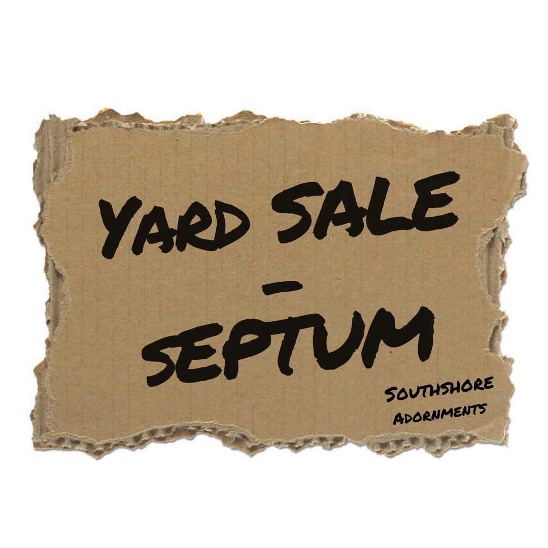 Yard Sale - Septum Jewellery