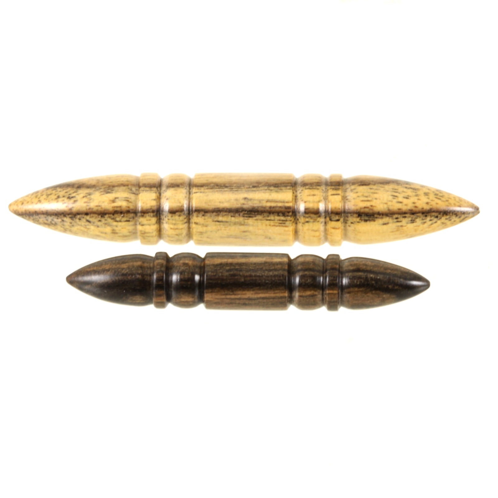 Black and White Ebony Ornate Septum Tusk