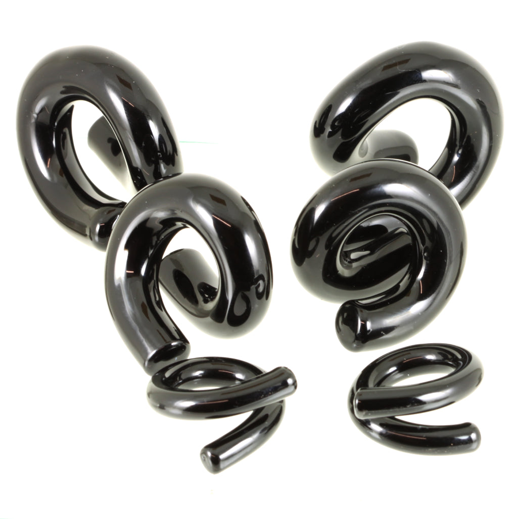 Black Glass Coil Weights