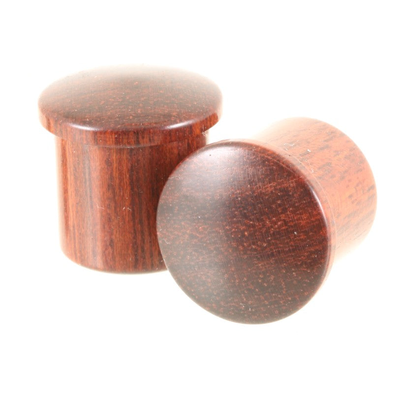 Bloodwood Single Flare Plugs | Pair
