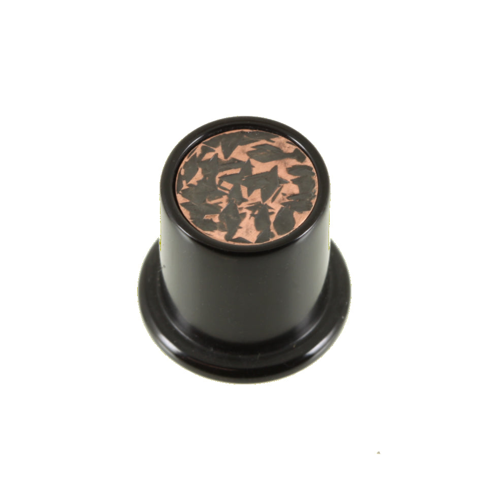 Delrin Philtrum Plug - 'Camo' Texture Inlay