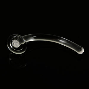 Clear Glass Curved Retainer