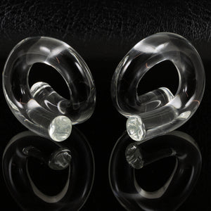 Clear Glass Coil Weights