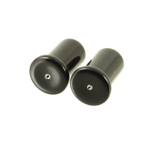 Delrin Single Flare Plugs - Universal Threadless Insert