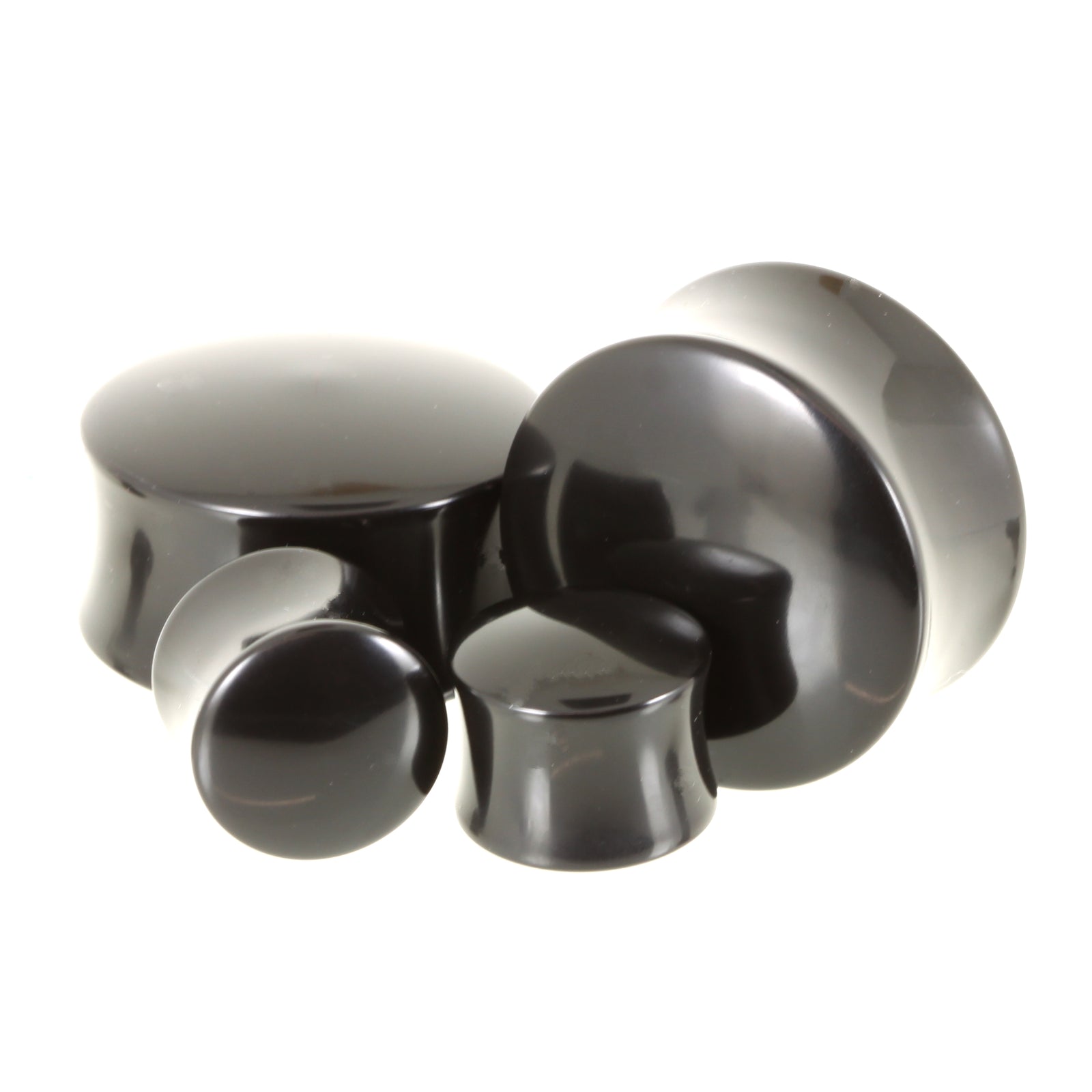 Delrin Double Flare Plugs | Pair
