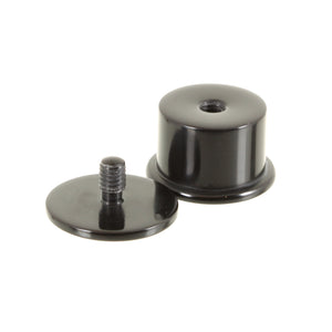 Delrin Double Flare Threaded Plug | 1 Piece
