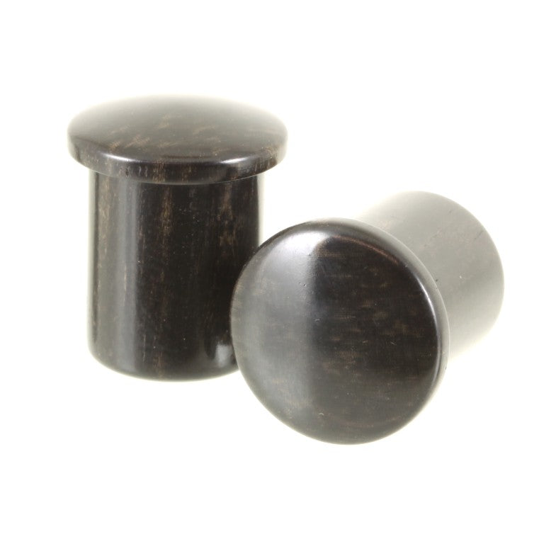 Ebony Single Flare Plugs | Pair