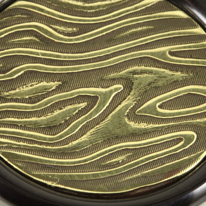 Delrin Plugs - 'Flow' Texture Inlay | Pair