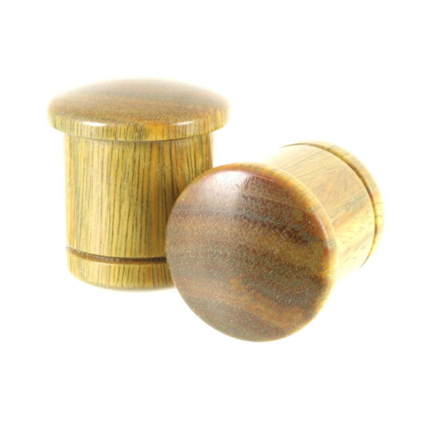 Argentine Lignum Vitae Single Flare Plugs | Pair