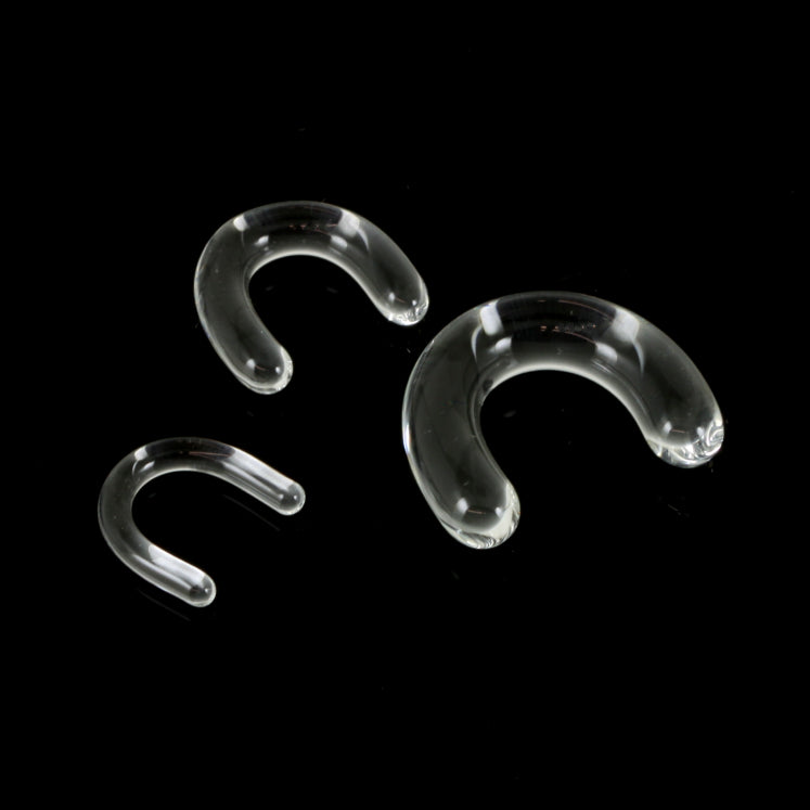 Clear Glass Septum U Retainer