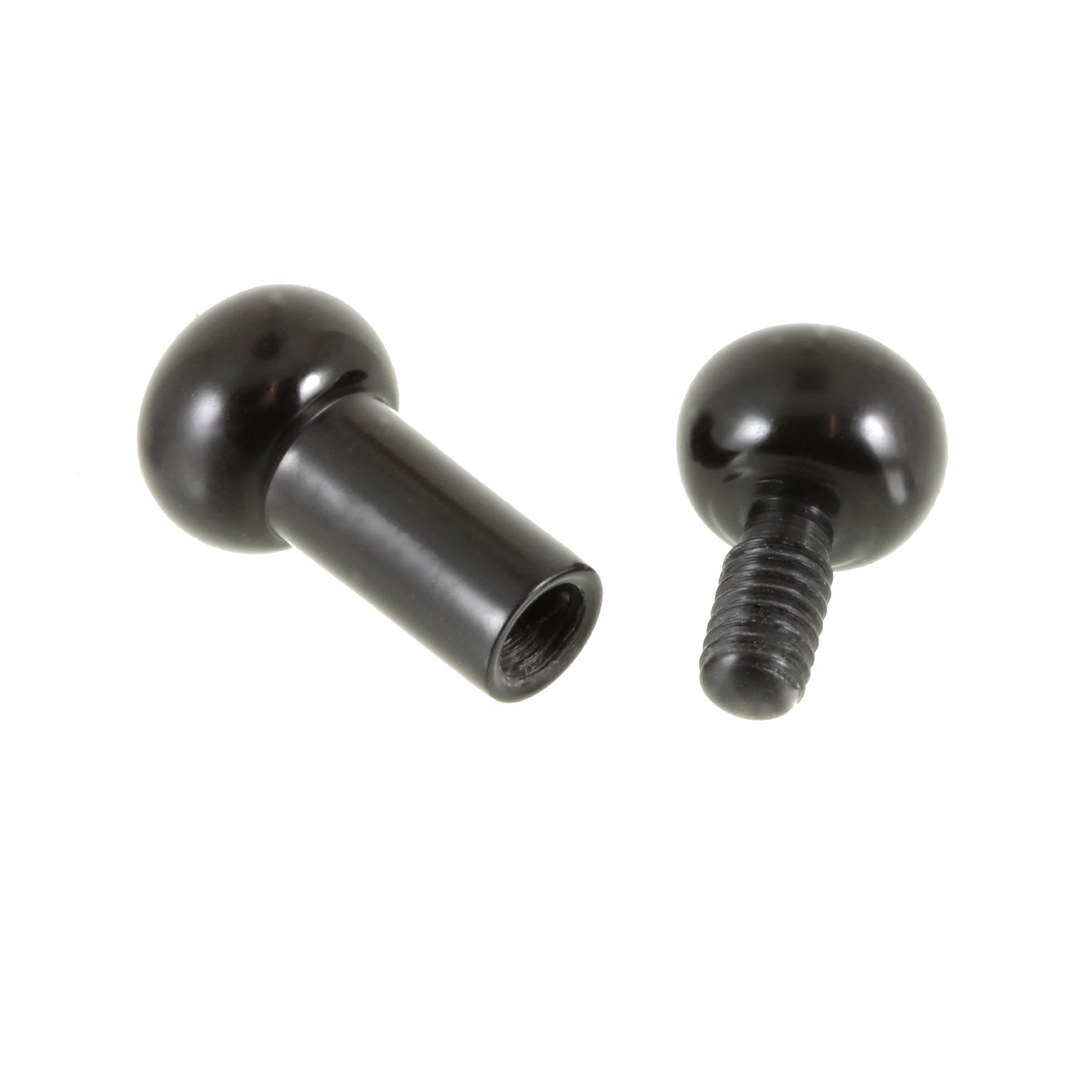 Delrin Threaded Barbells - Bead Ends