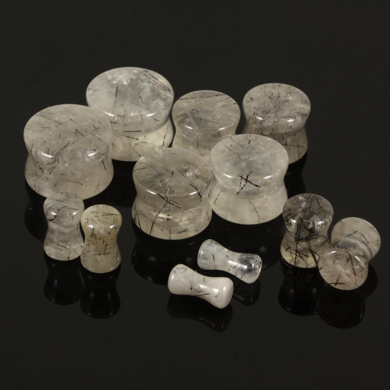 Tourmalinated Quartz Plugs