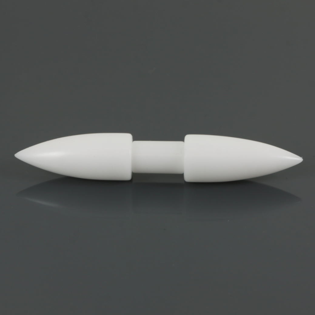 White Delrin Threaded Septum Tusk