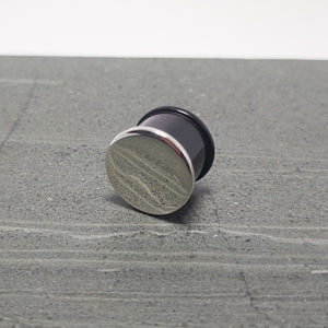 Delrin Plug - Sterling Silver Cap