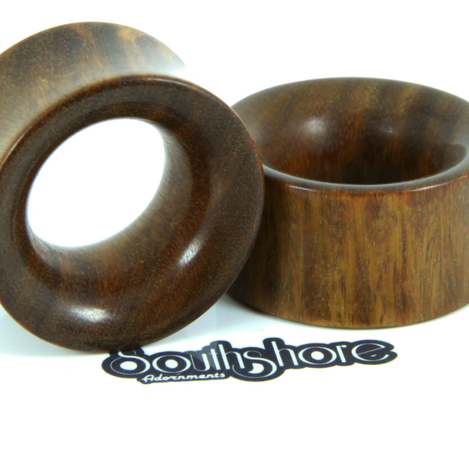 Argentine Lignum Vitae Eyelets, jewellery, body jewellery. - Southshore Adornments 