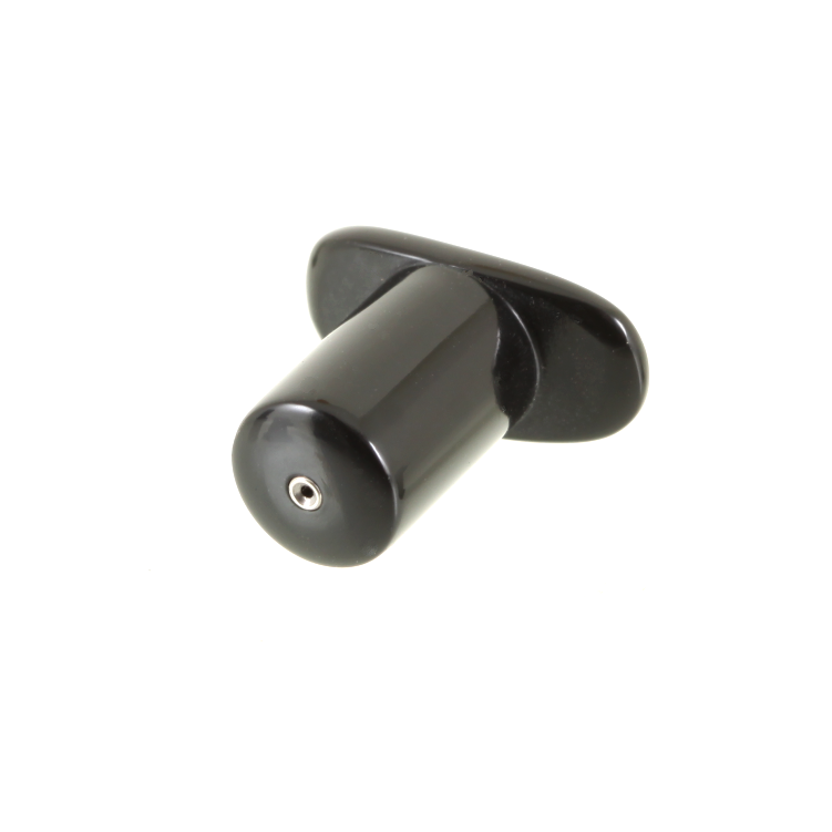 Delrin Round Labret Plug - Universal Threadless Insert