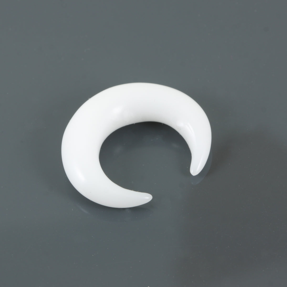 White Delrin Crescent