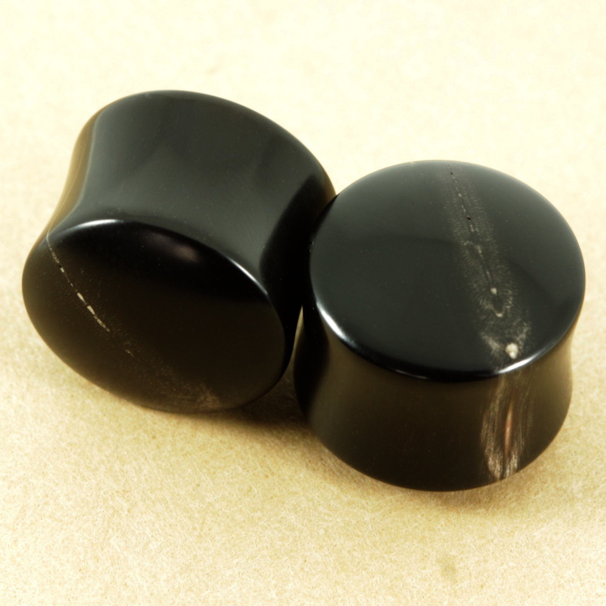 Buffalo Horn Plugs, jewellery, body jewellery. - Southshore Adornments 