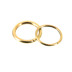 18ct Gold Seam Rings